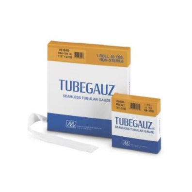 Bandage Tubegauz .63"x15yd Gauze Cotton Size 1 White Non-Sterile 1Rl/Bx - Surgical Supplies NY